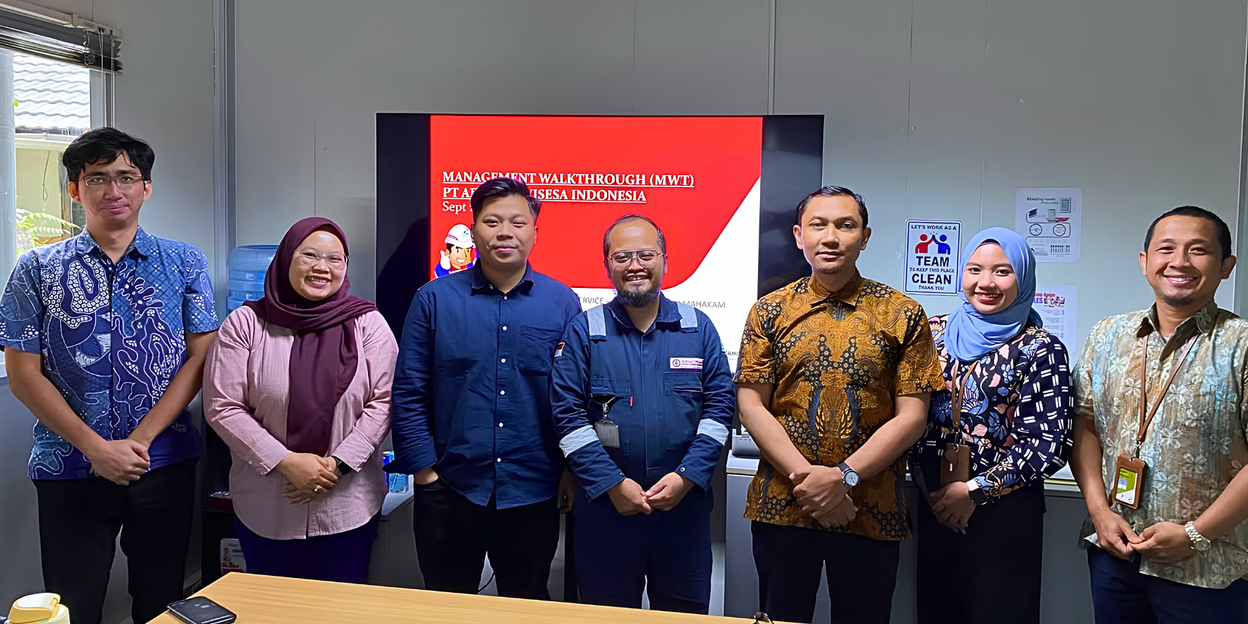 Adikari Wisesa Indonesia Conducts Management Walk Through with Pertamina Hulu Mahakam